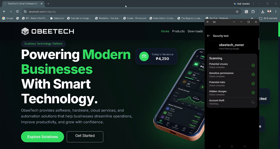 How to install Obeetech Owner app