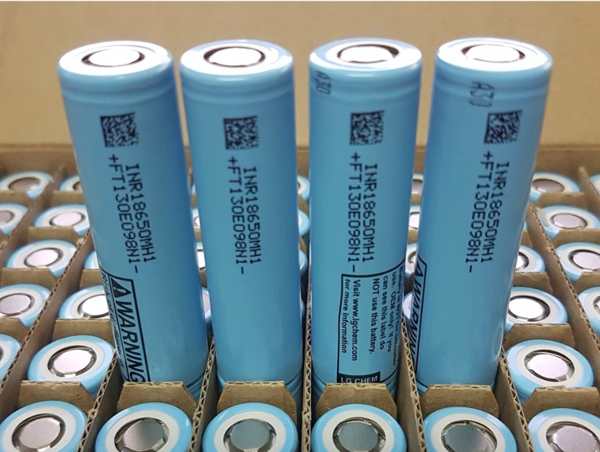 1 PC Brand New LG MH1 18650 Battery, 3200mAh, 10A, 3.63V, Grade A Lithium-ion (LG18650MH1)